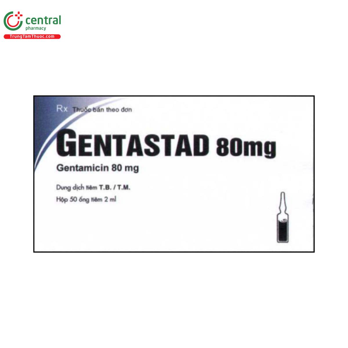 gentastad 80mg 1 U8106 gentastad 80mg 1 U8106