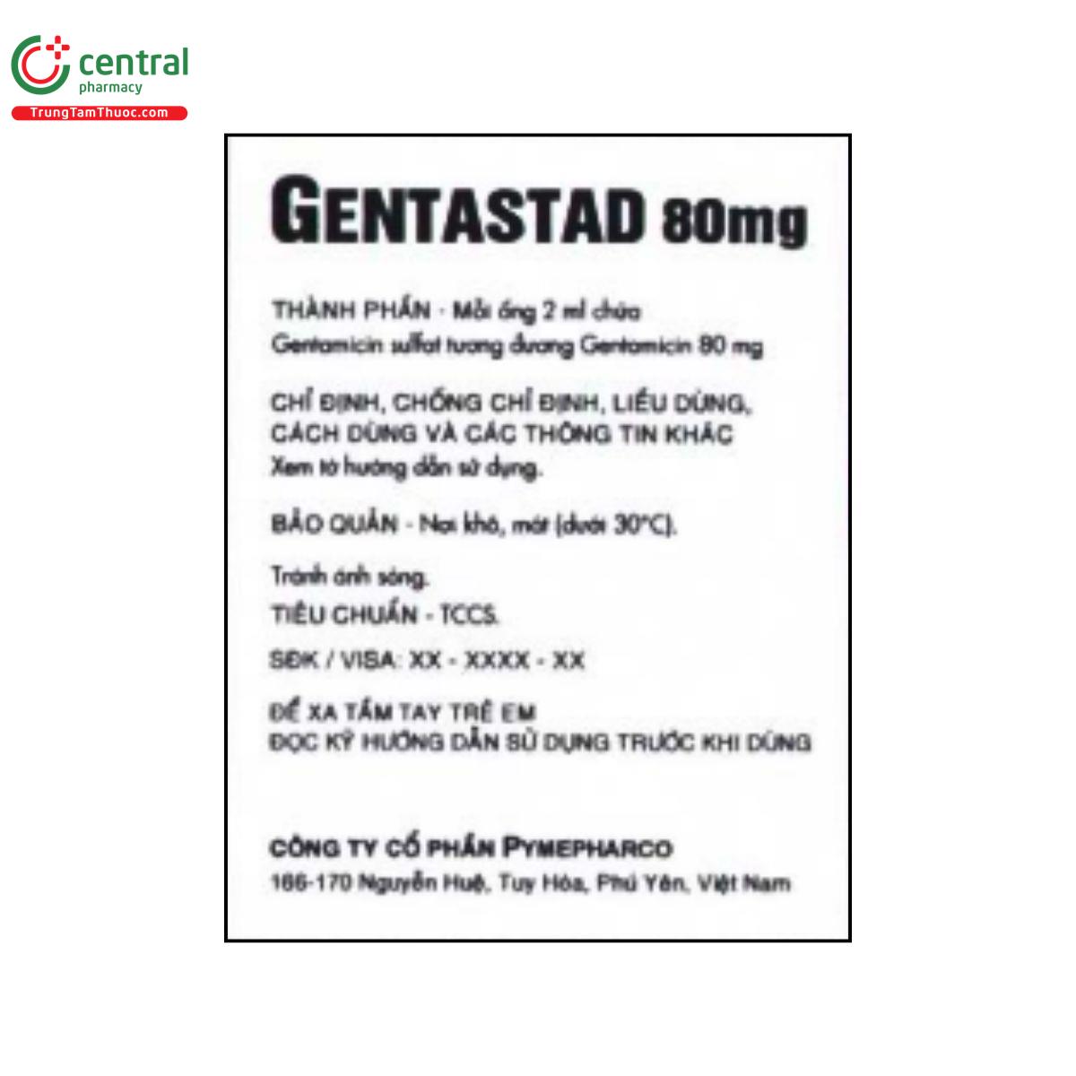 gentastad 80mg 3 O5447 gentastad 80mg 3 O5447
