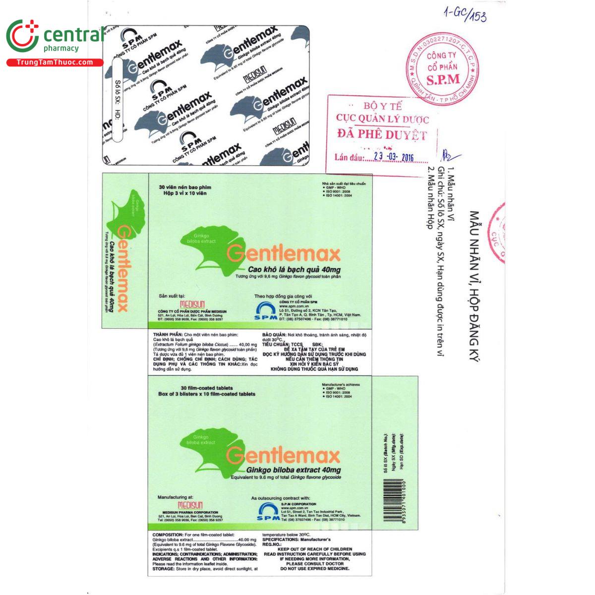 gentlemax 40mg 4 O6740 gentlemax 40mg 4 O6740