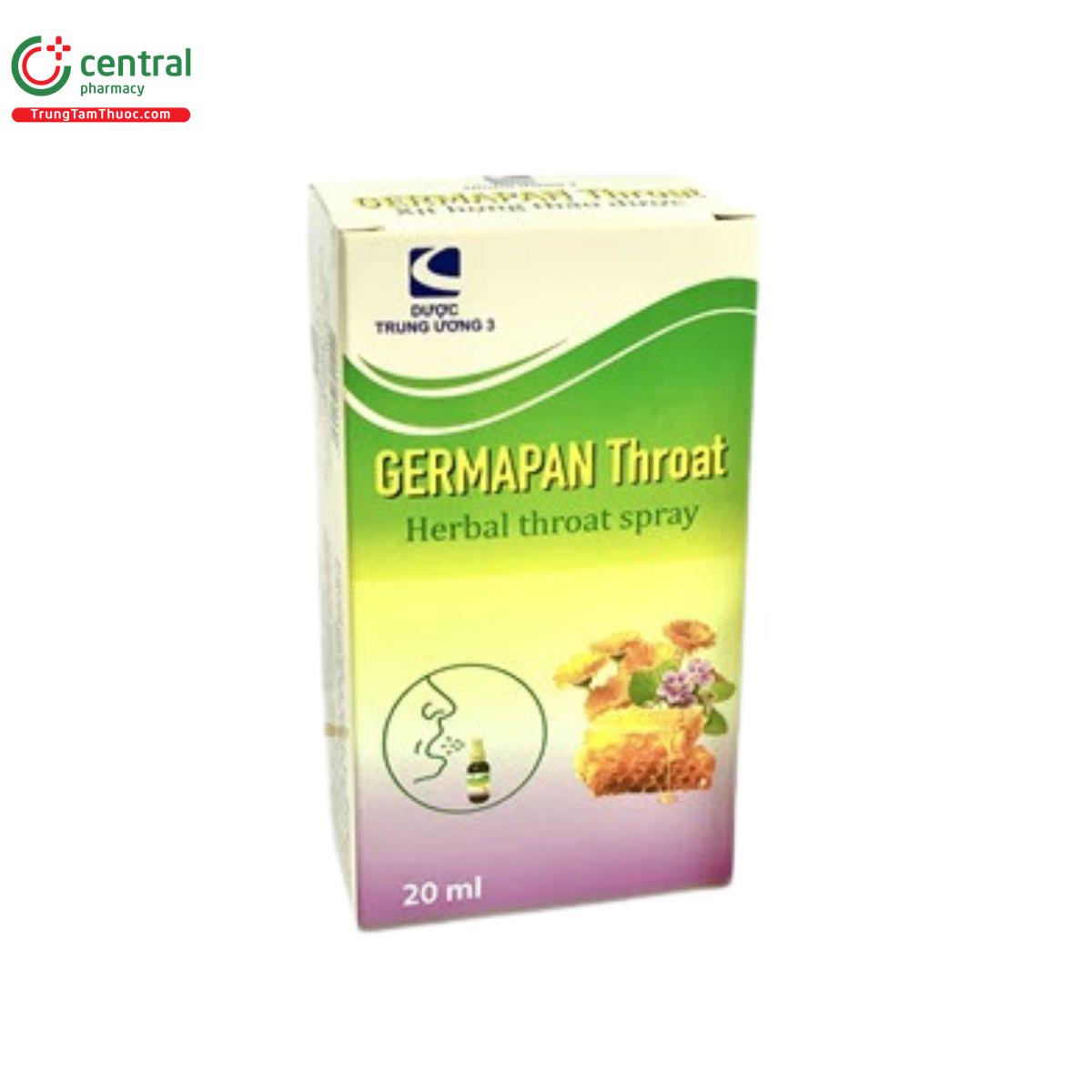 germapan throat 2 T8231