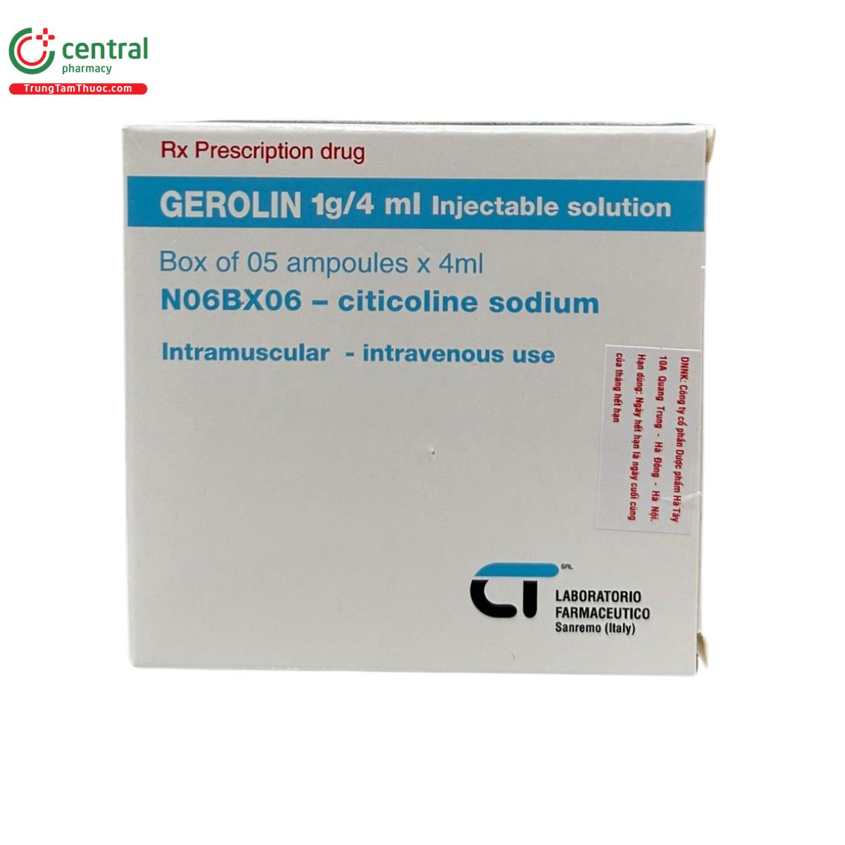 gerolin 1g 4ml 1 C0458