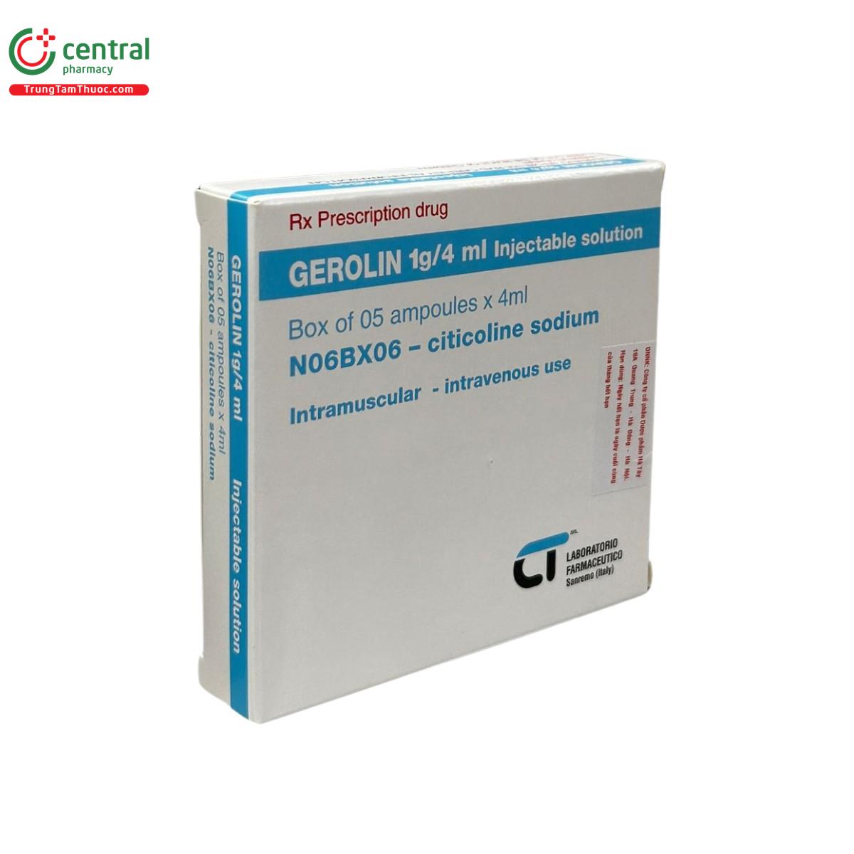gerolin 1g 4ml 4 Q6326
