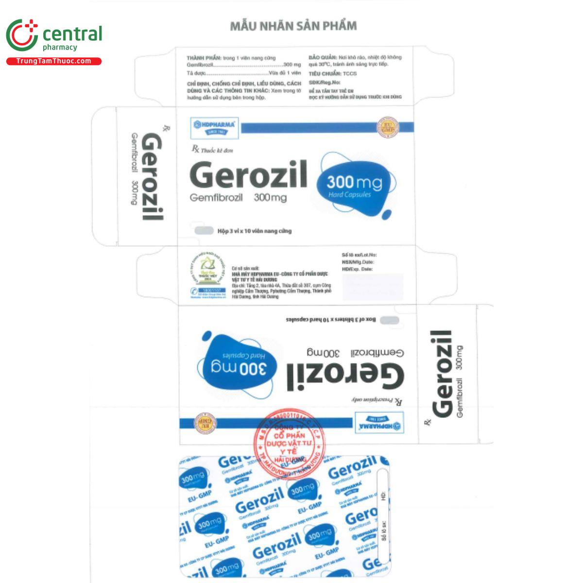 gerozil 300mg 3 H3448