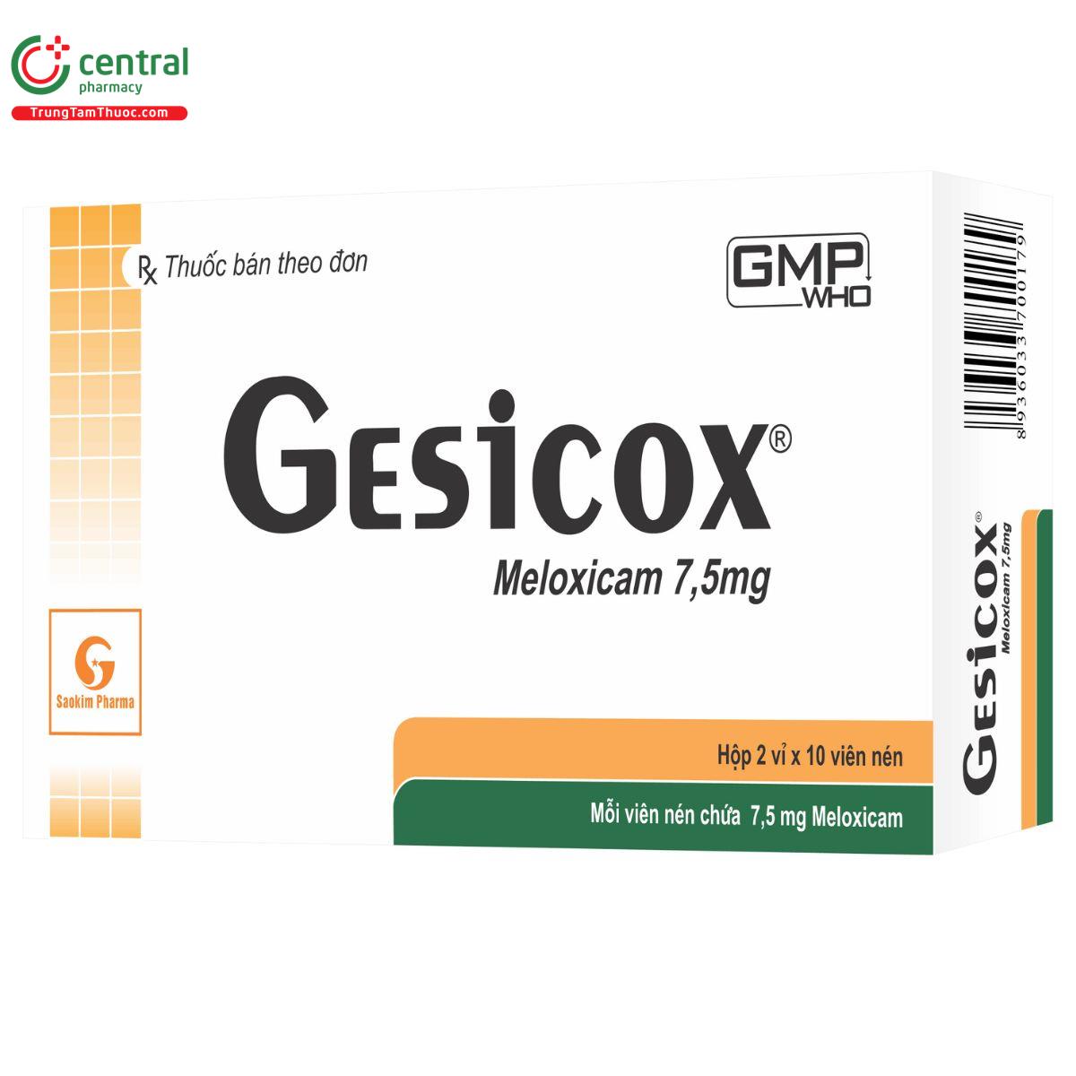 gesicox 7 5mg O6381
