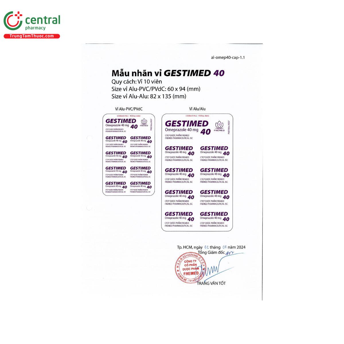 gestimed 40 6 J3762 gestimed 40 6 J3762