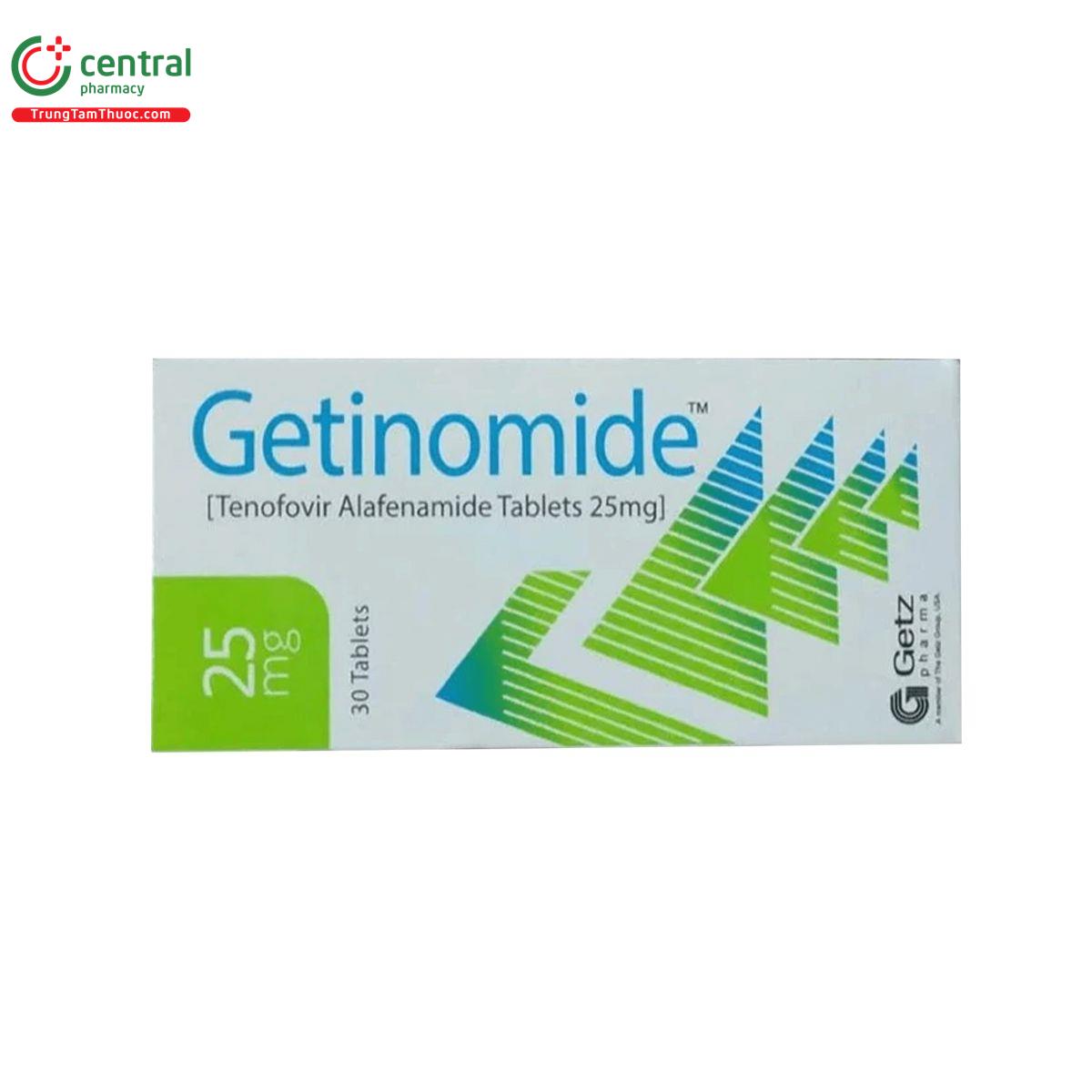 getinomide 25mg 3 Q6164