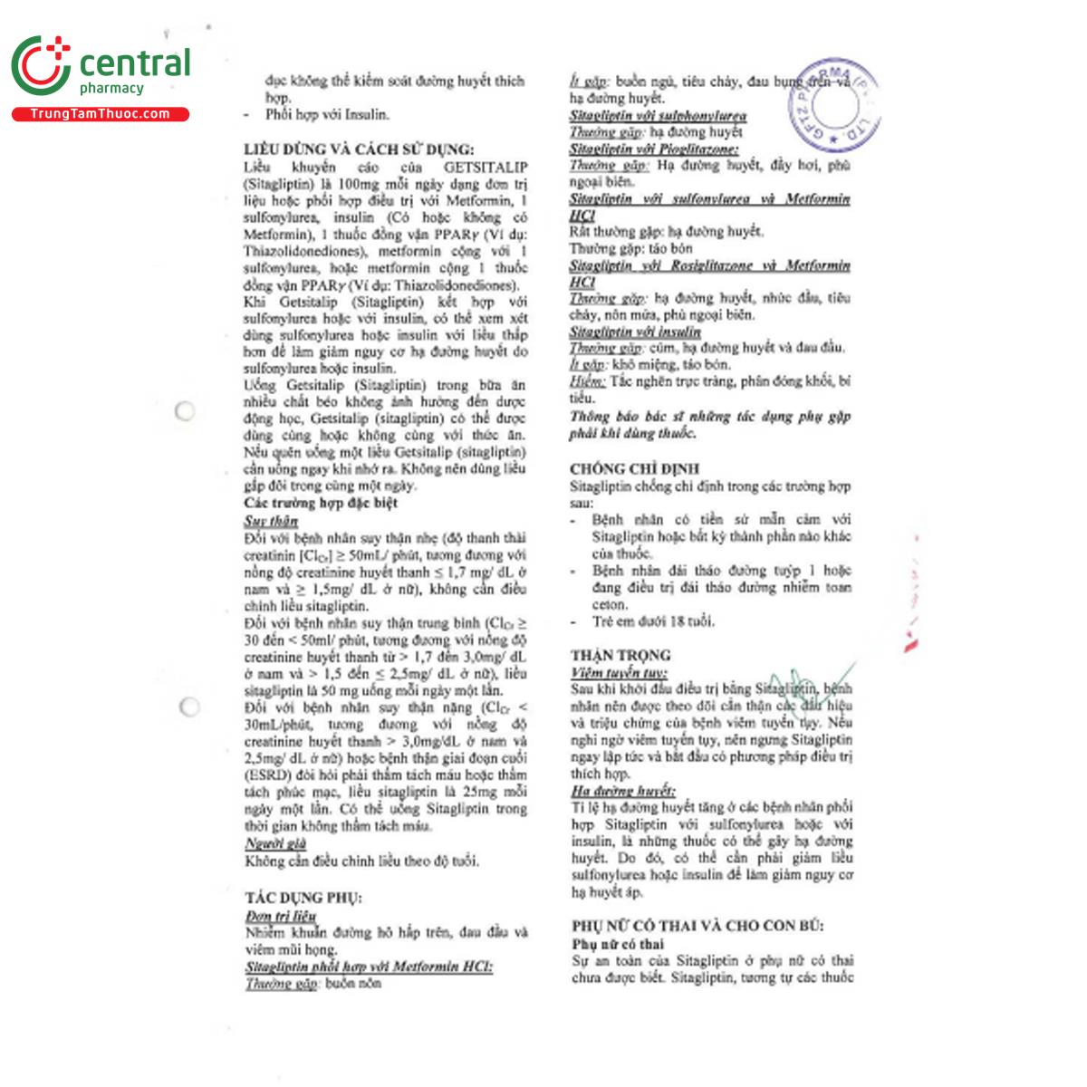getsitalip 50mg 6 B0010 getsitalip 50mg 6 B0010