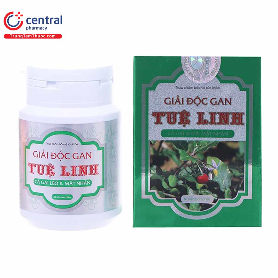 Giải Độc Gan Tuệ Linh (Hộp 60 viên)