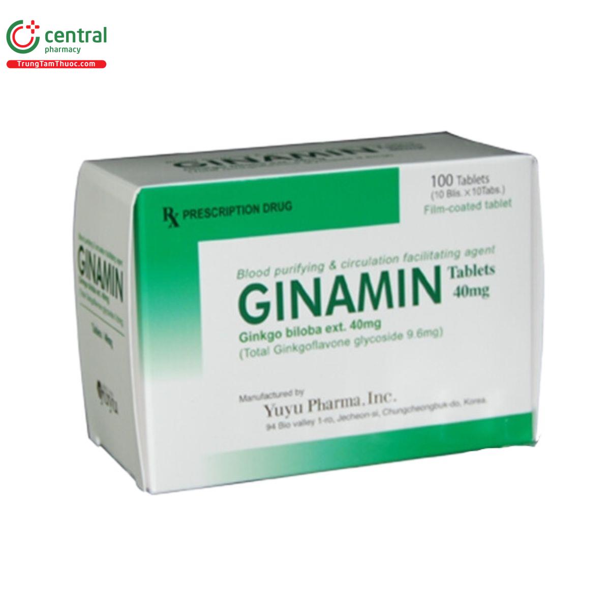 ginamin tablets 40mg 2 V8236