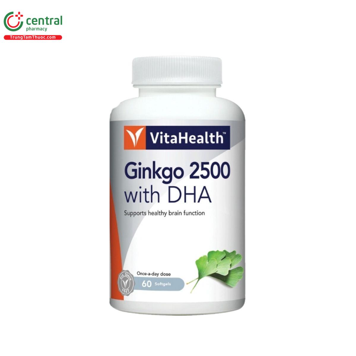 ginkgo 2500 with dha vitahealth 7 I3681