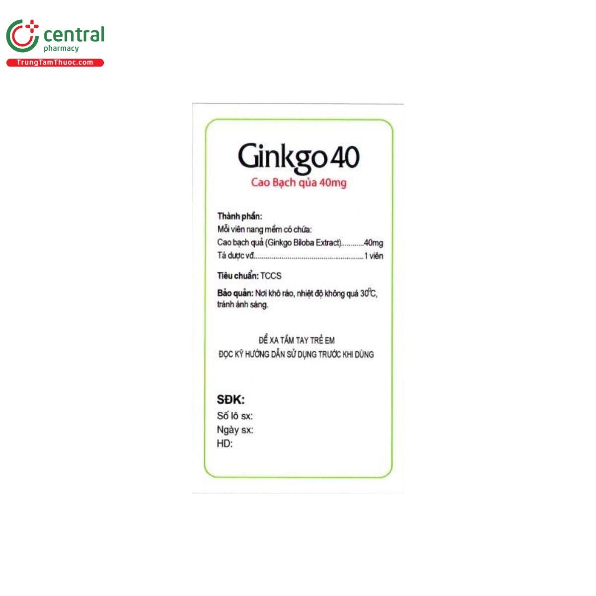 ginkgo 40 4 L4473