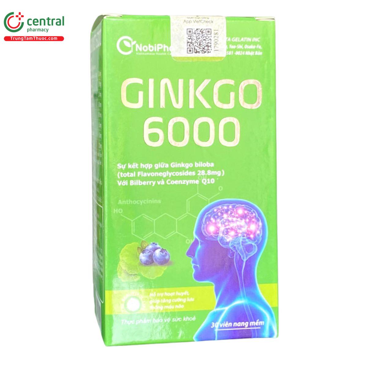 ginkgo 6000 nobiphar 4 C1876 ginkgo 6000 nobiphar 4 C1876