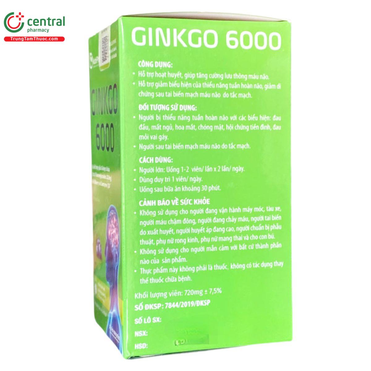 ginkgo 6000 nobiphar 5 M5386 ginkgo 6000 nobiphar 5 M5386