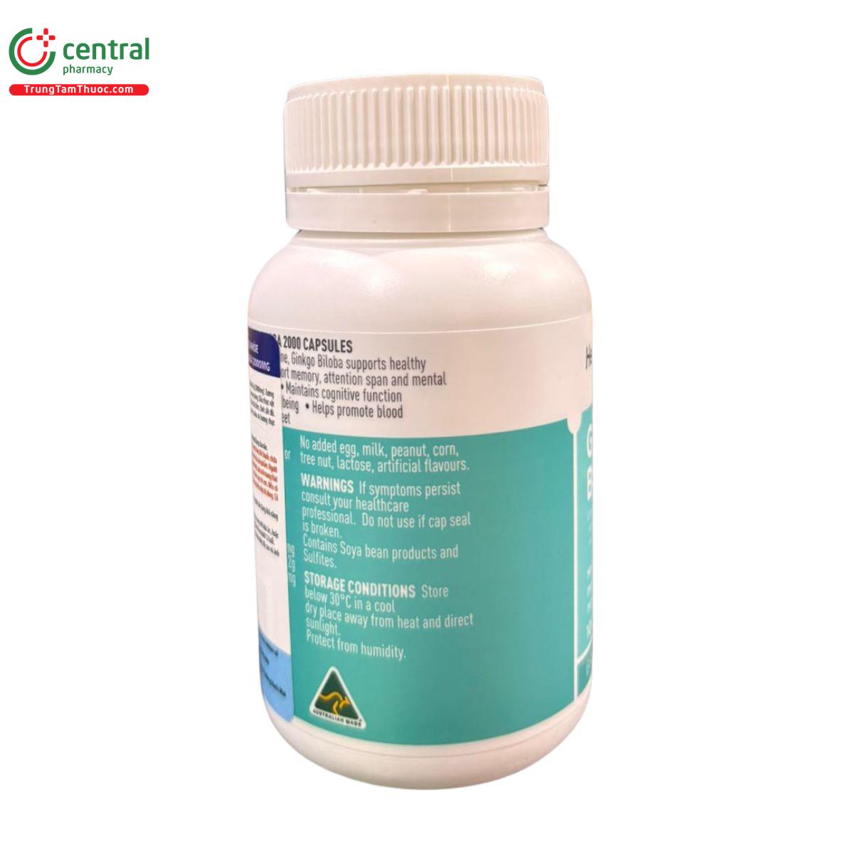 ginkgo biloba 2000 healthy care 3 L4634