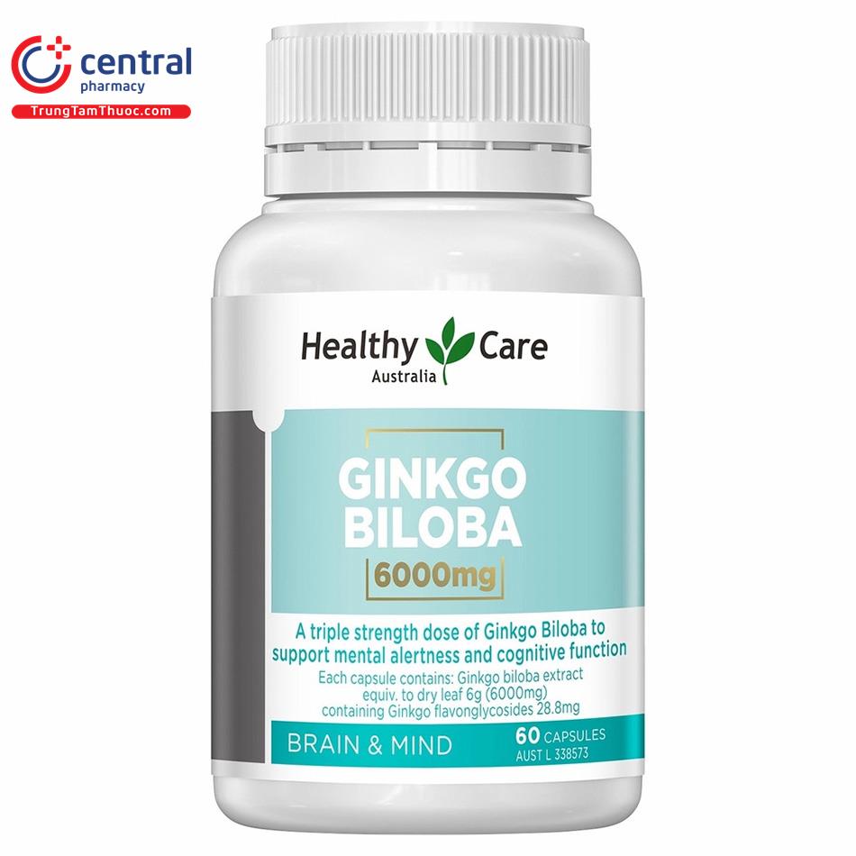 ginkgo biloba 6000 healthy care 3 M5826