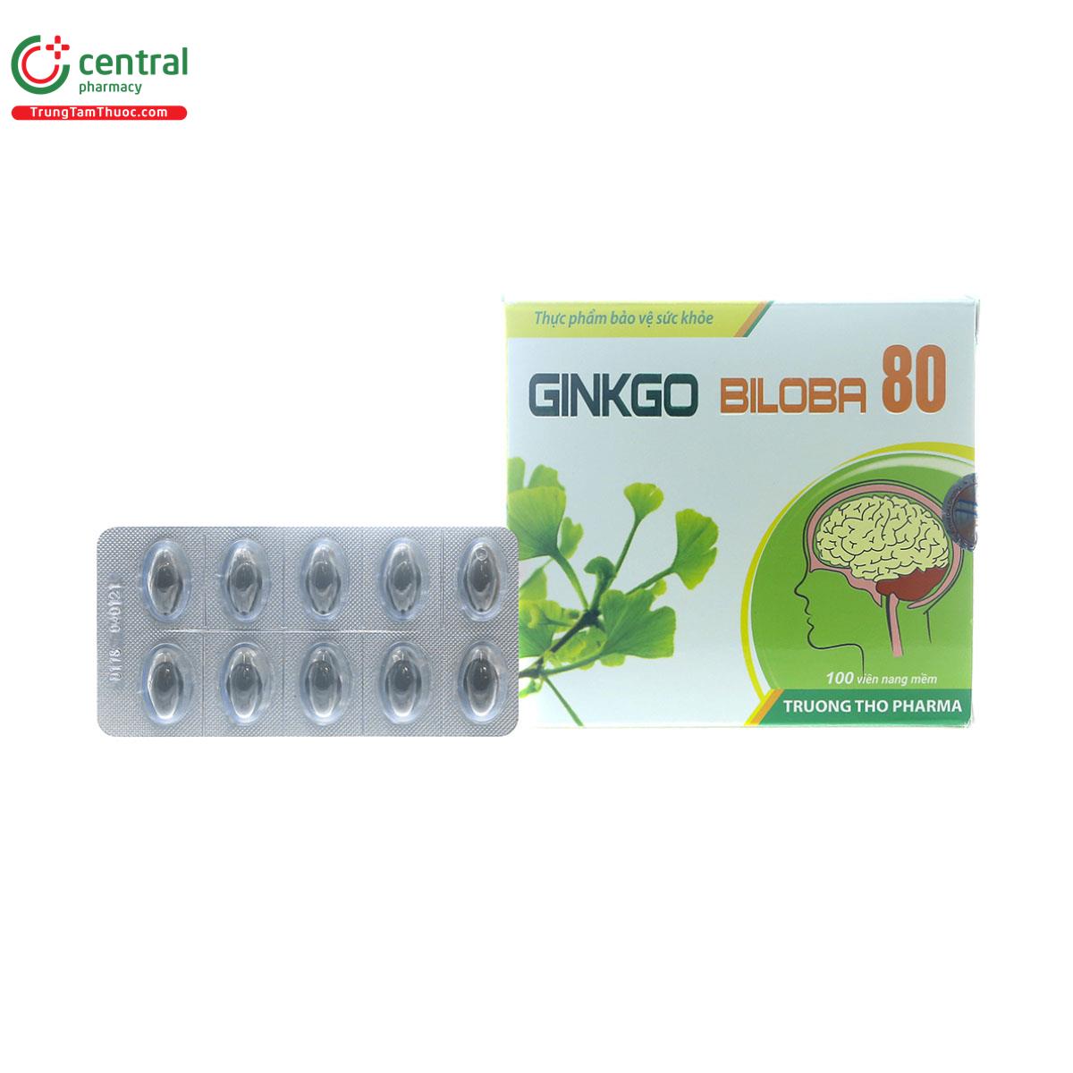 Ginkgo Biloba 80 Trường Thọ