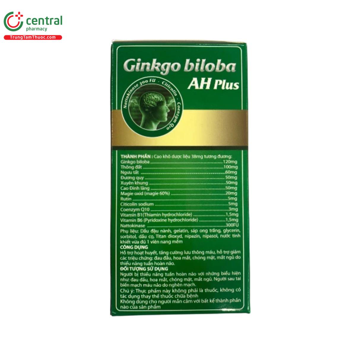 ginkgo biloba ah plus 2 Q6378