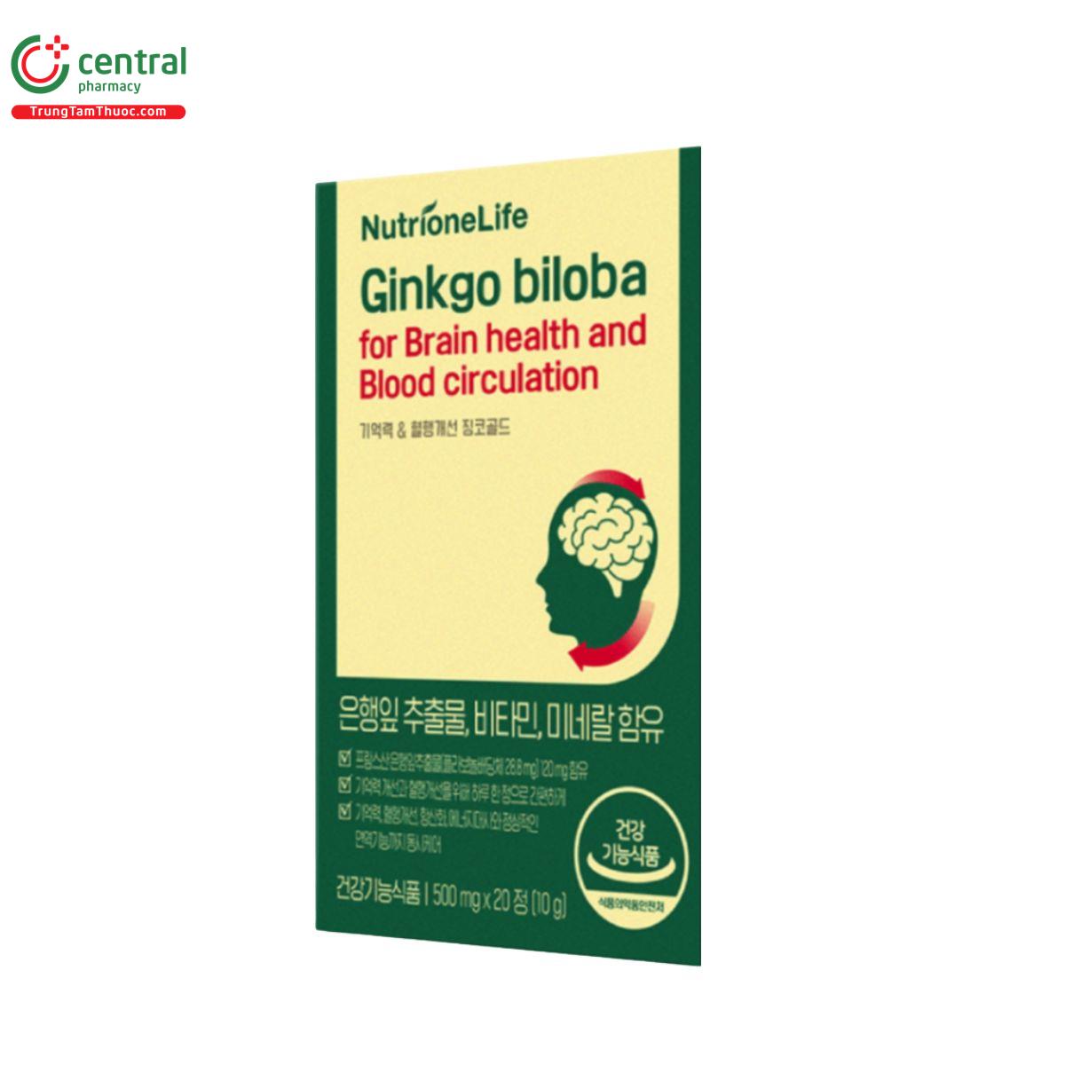 ginkgo biloba nutrionelife 3 E2722