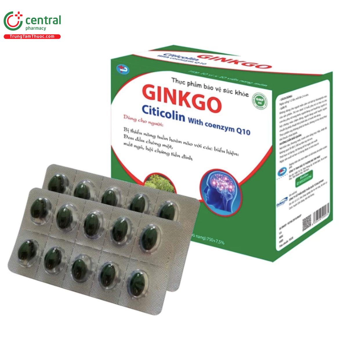 ginkgo citicolin with coenzym q10 3 P6728