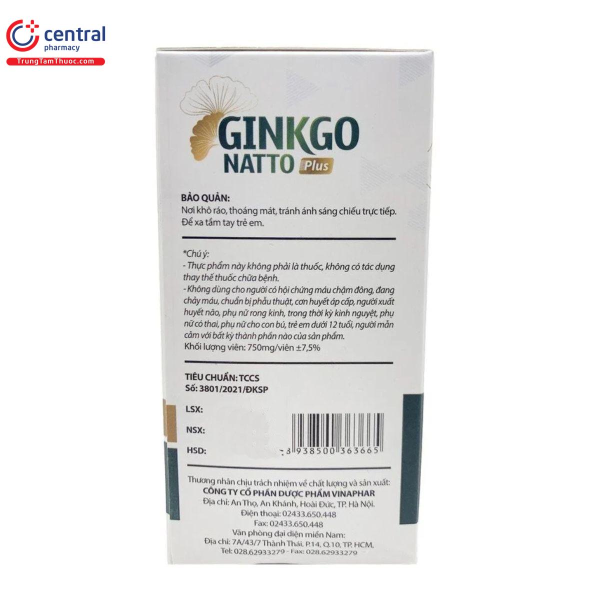 ginkgo natto plus vinaphar 3 N5867