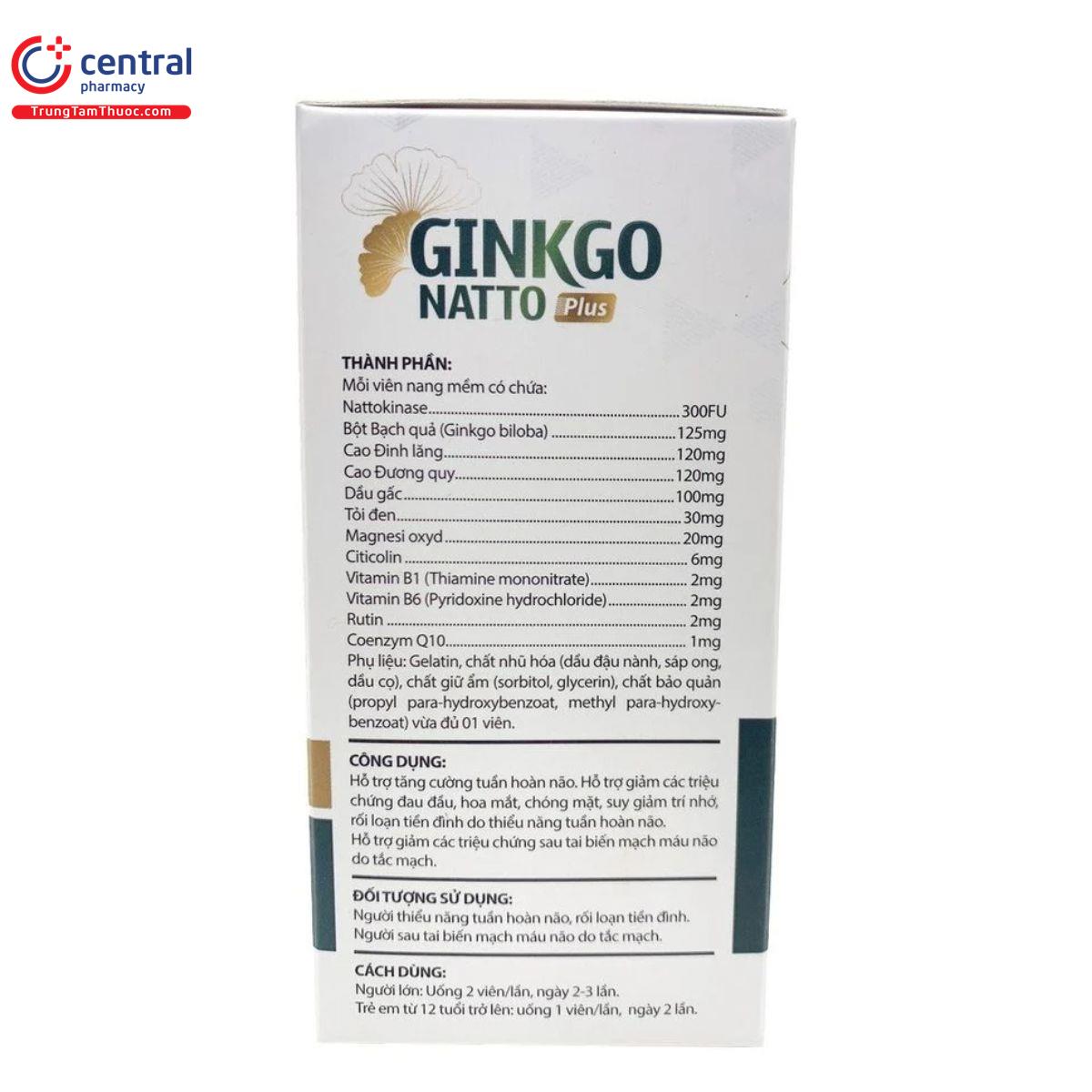 ginkgo natto plus vinaphar 4 H3827