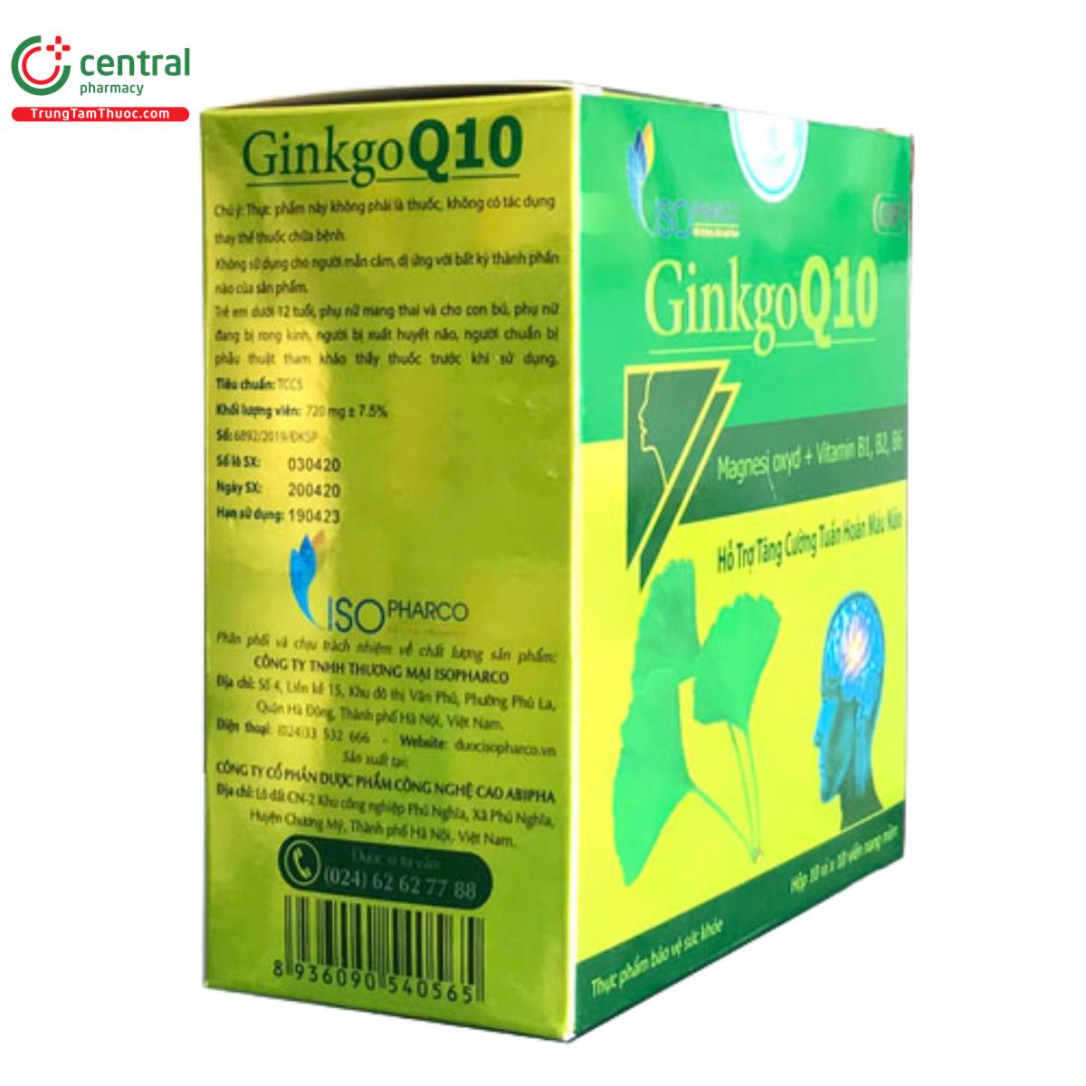 ginkgo q10 isopharco 5 V8484