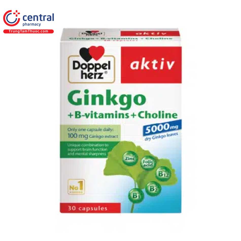 ginkgo vitamin b choline 3 U8764