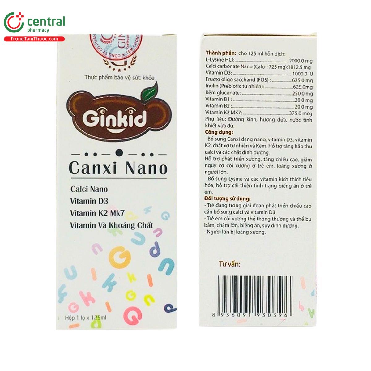 ginkid canxi nano 2 V8465