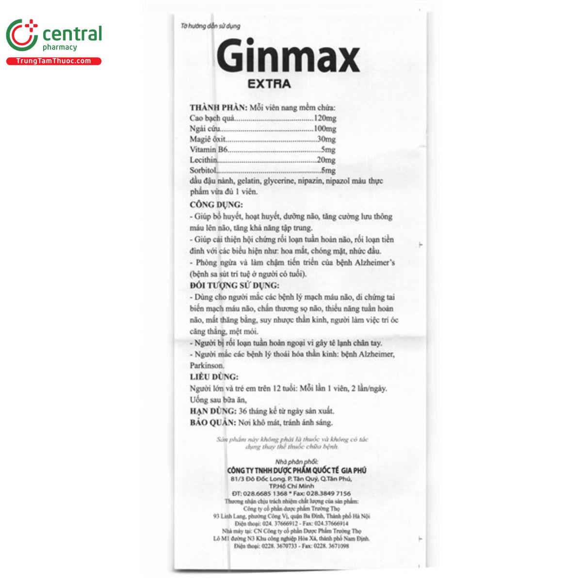 ginmax extra 1 N5881