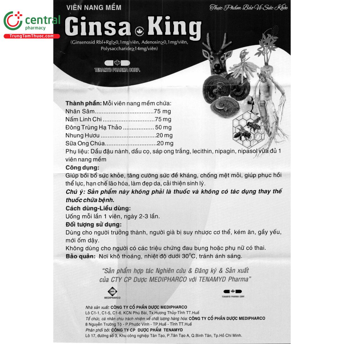 ginsa king 10 U8804