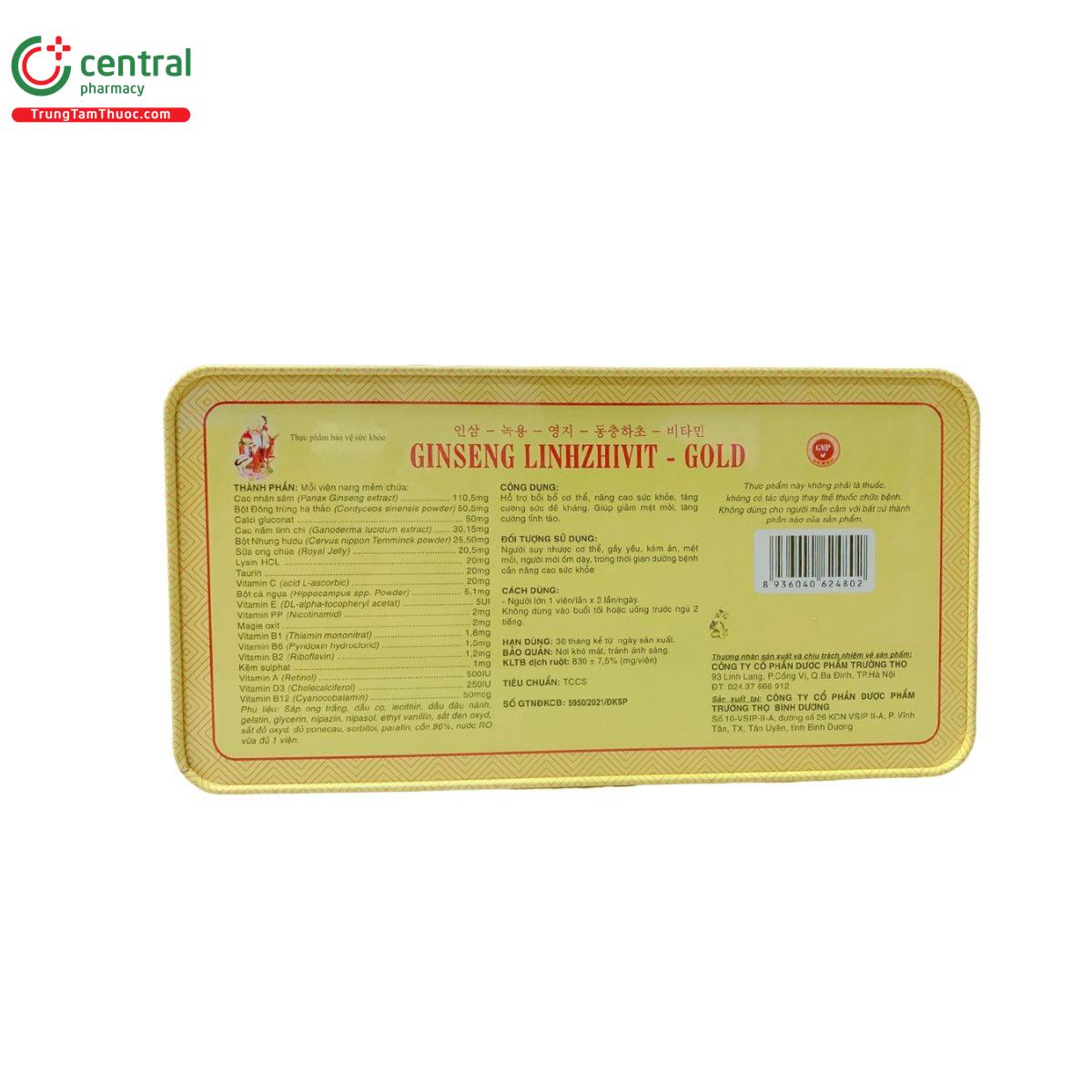 ginseng linkzhivit gold 2 G2705