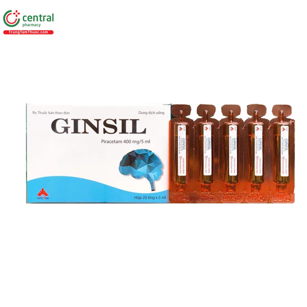 ginsil 400mg 5ml 1 M4582