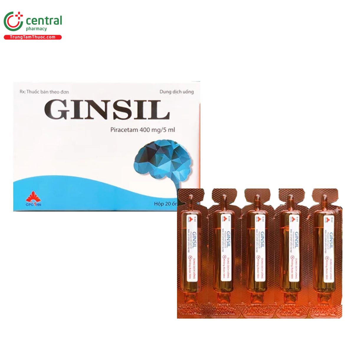 ginsil 400mg 5ml 2 T8722