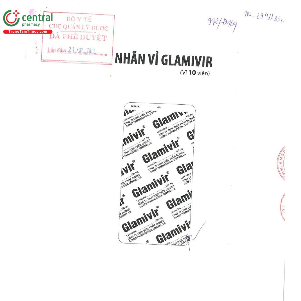 glamivir 100mg 3 D1766