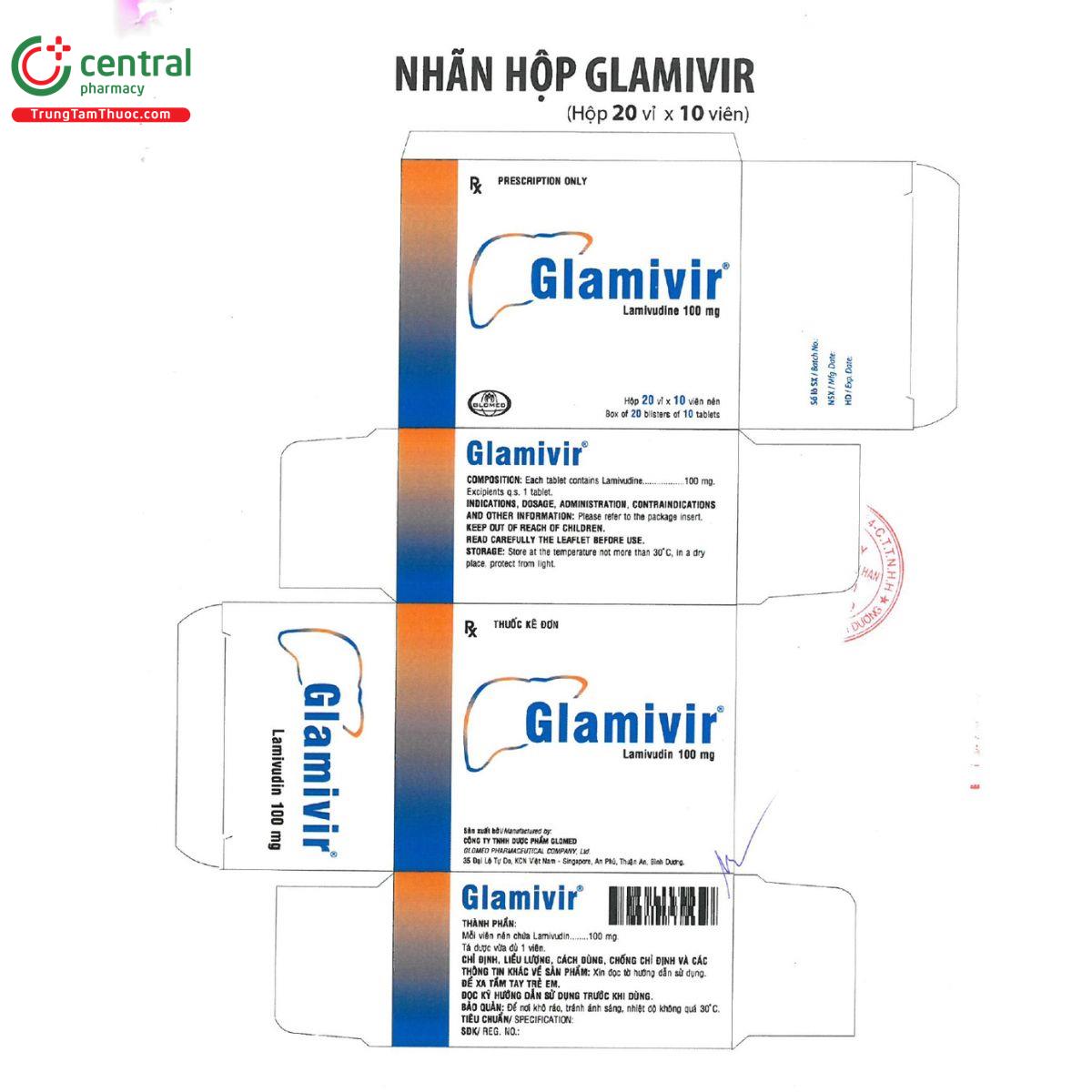 glamivir 100mg 6 B0776