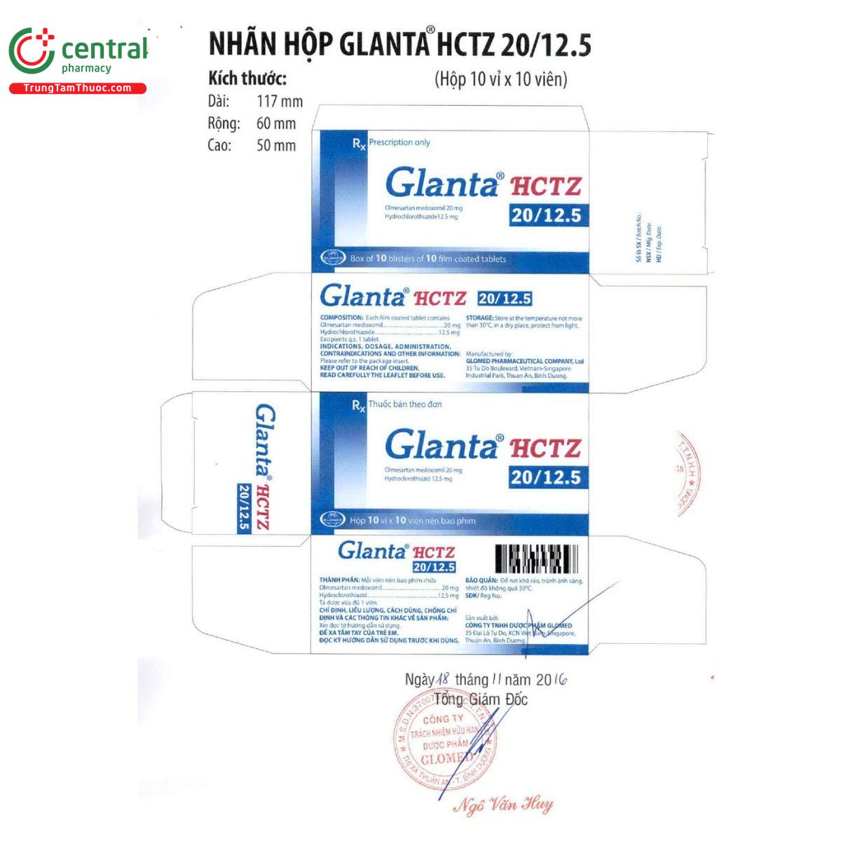 glanta hctz 20125 5 Q6004