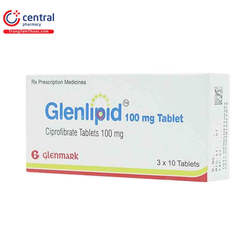 glenlipid 100mg 1 D1520