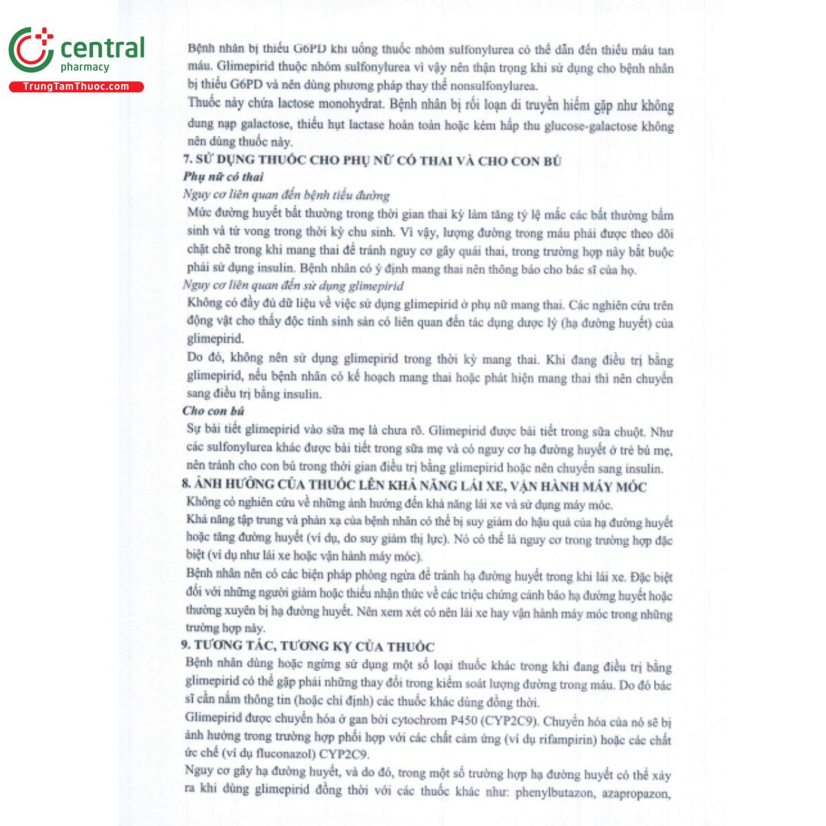 gliaride 2mg 7 H3358