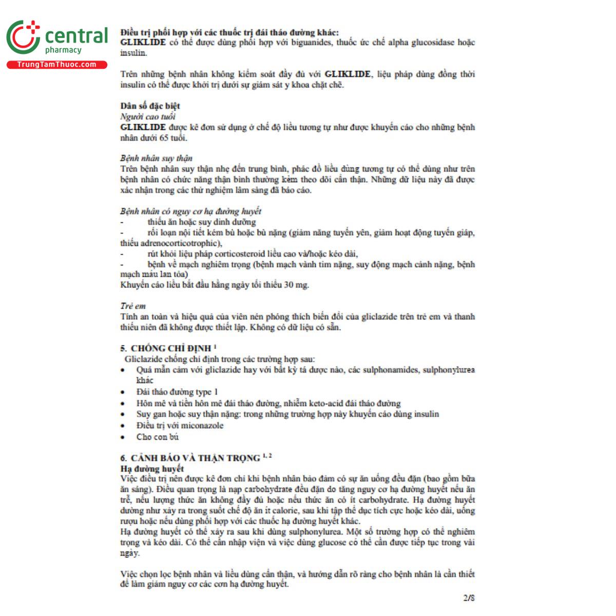 gliklide mr 60mg 2 P6452