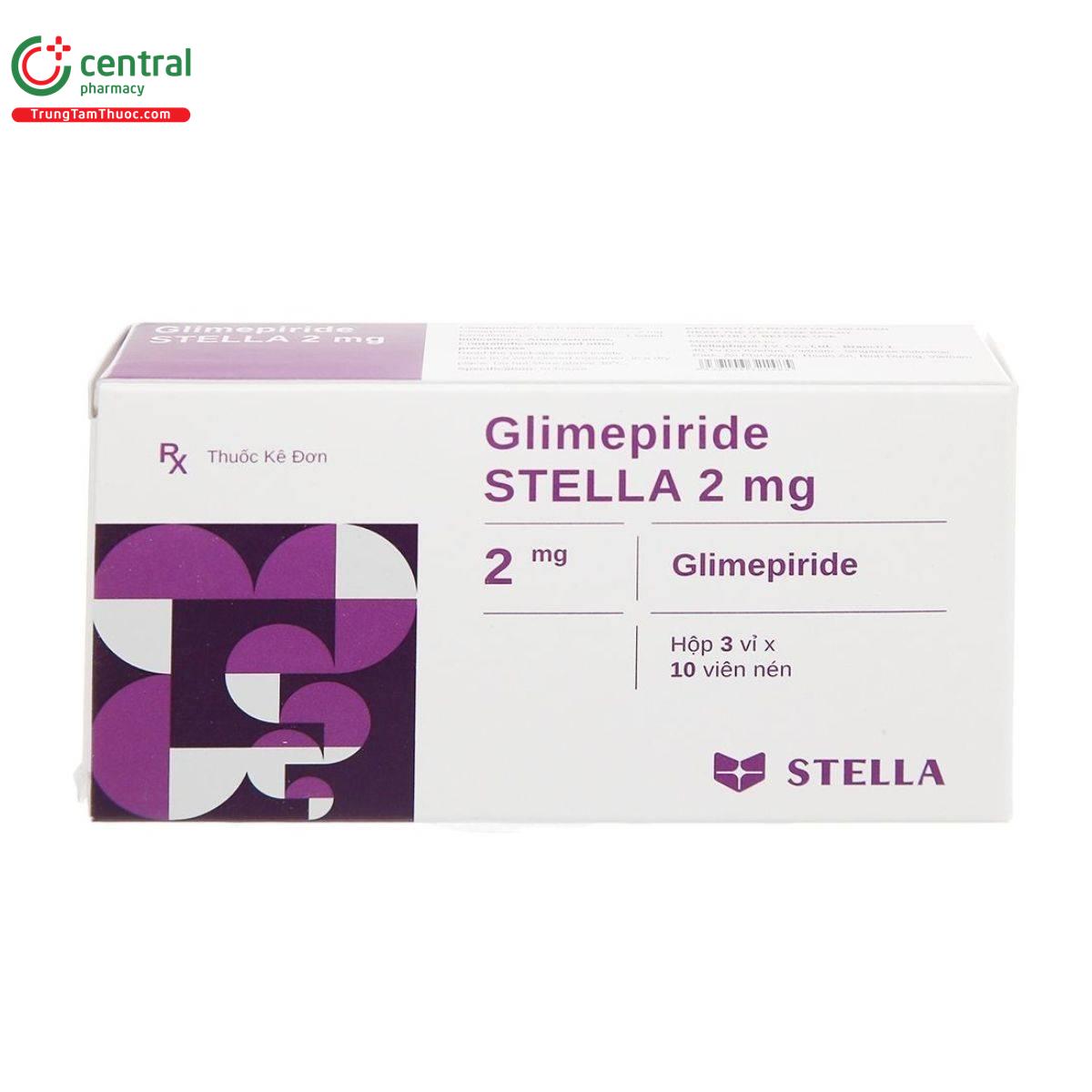 glimepiride stella 2mg 3 T8622