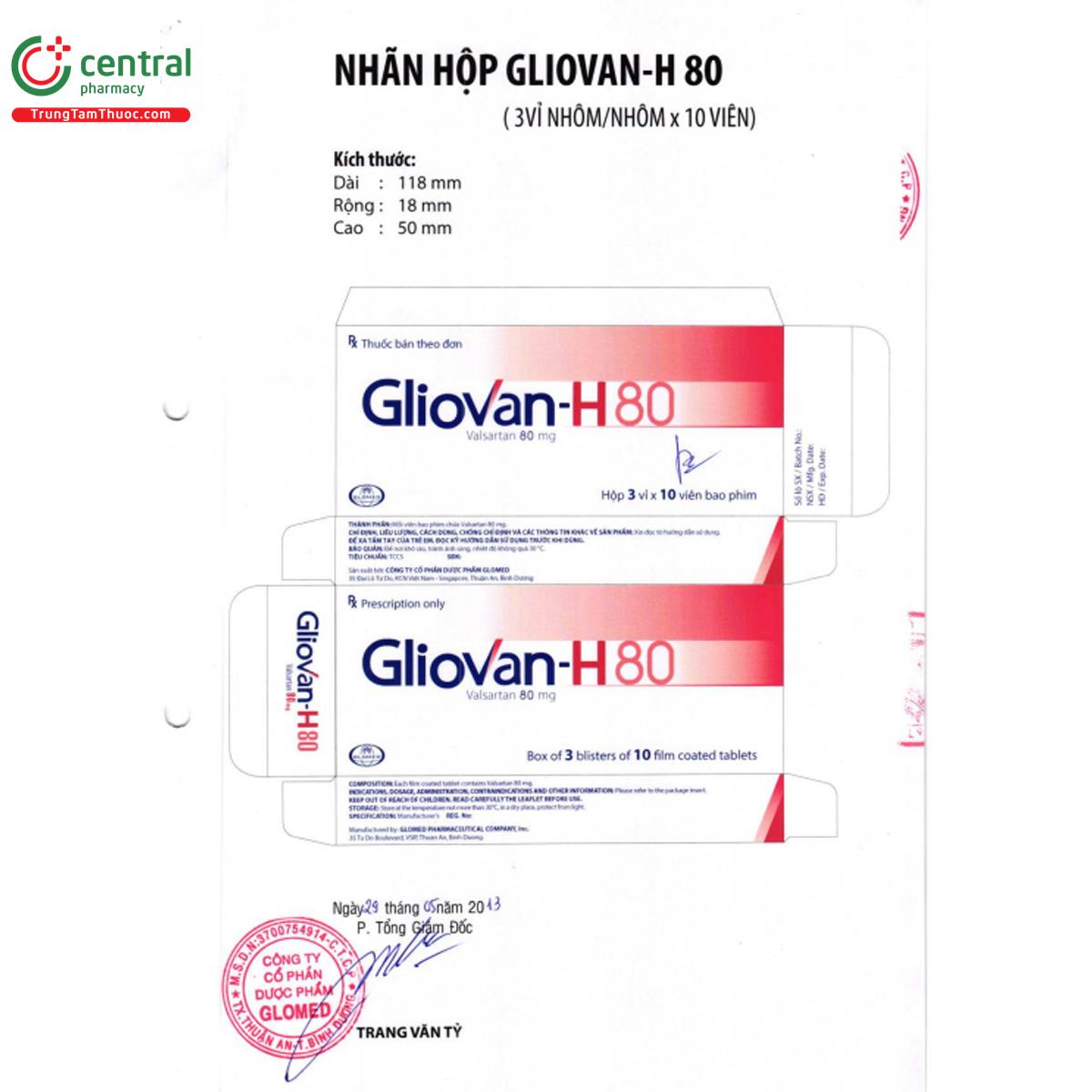 gliovan h80 6 V8084