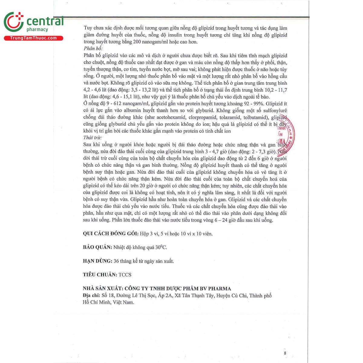 glipizid 10mg bv pharma 11 J4282
