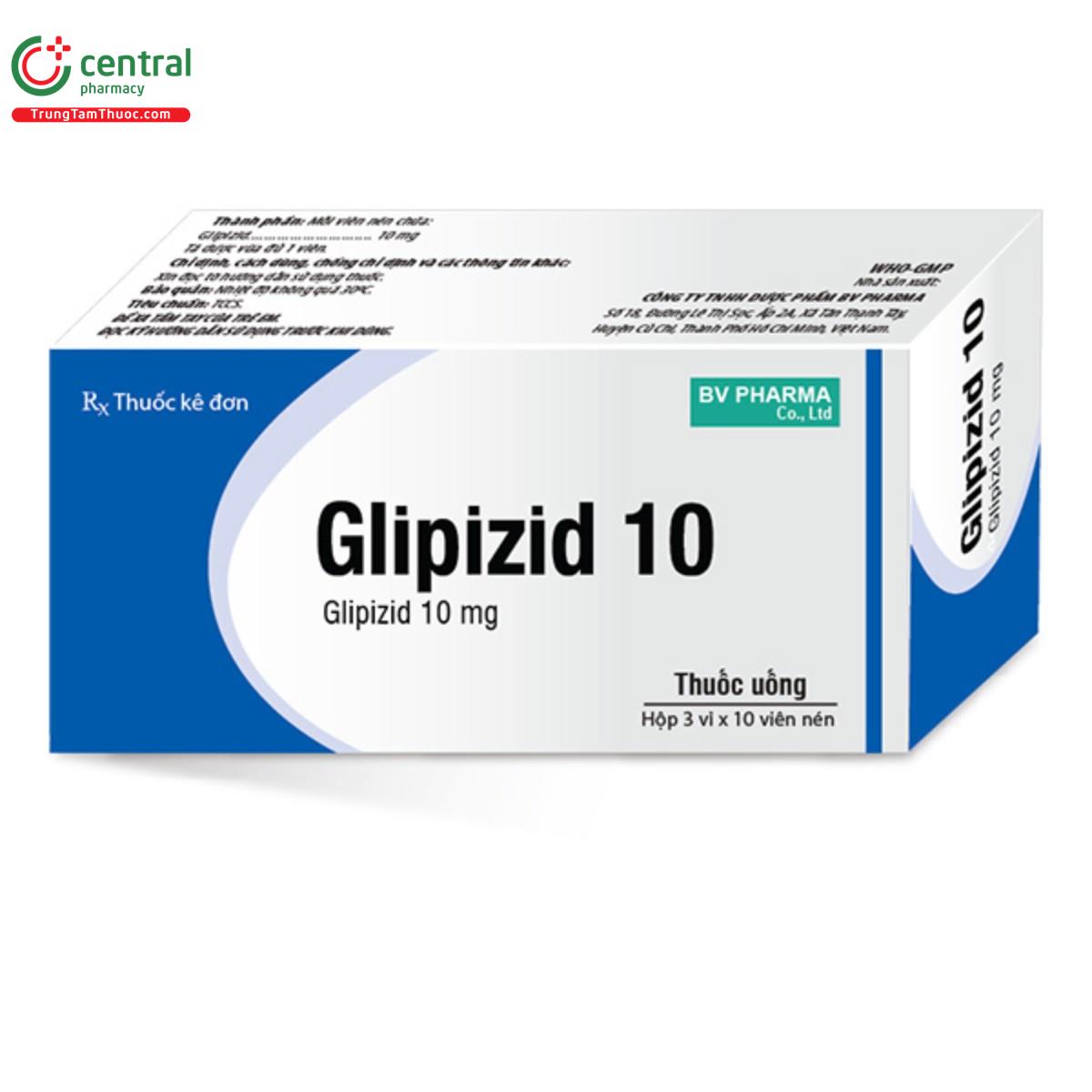 glipizid 10mg bv pharma 2 T7633