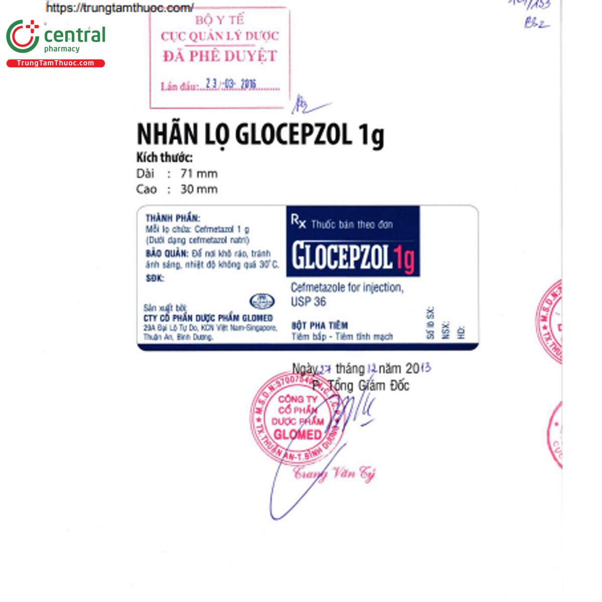 glocepzol 1g 3 O6080 glocepzol 1g 3 O6080