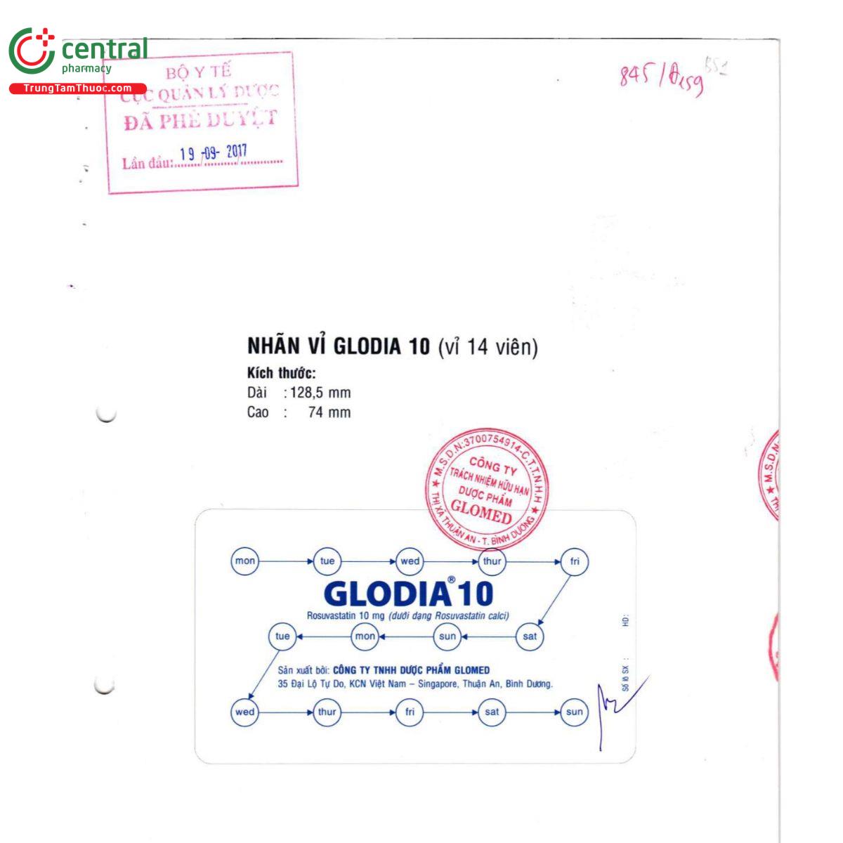 glodia 10 2 G2433