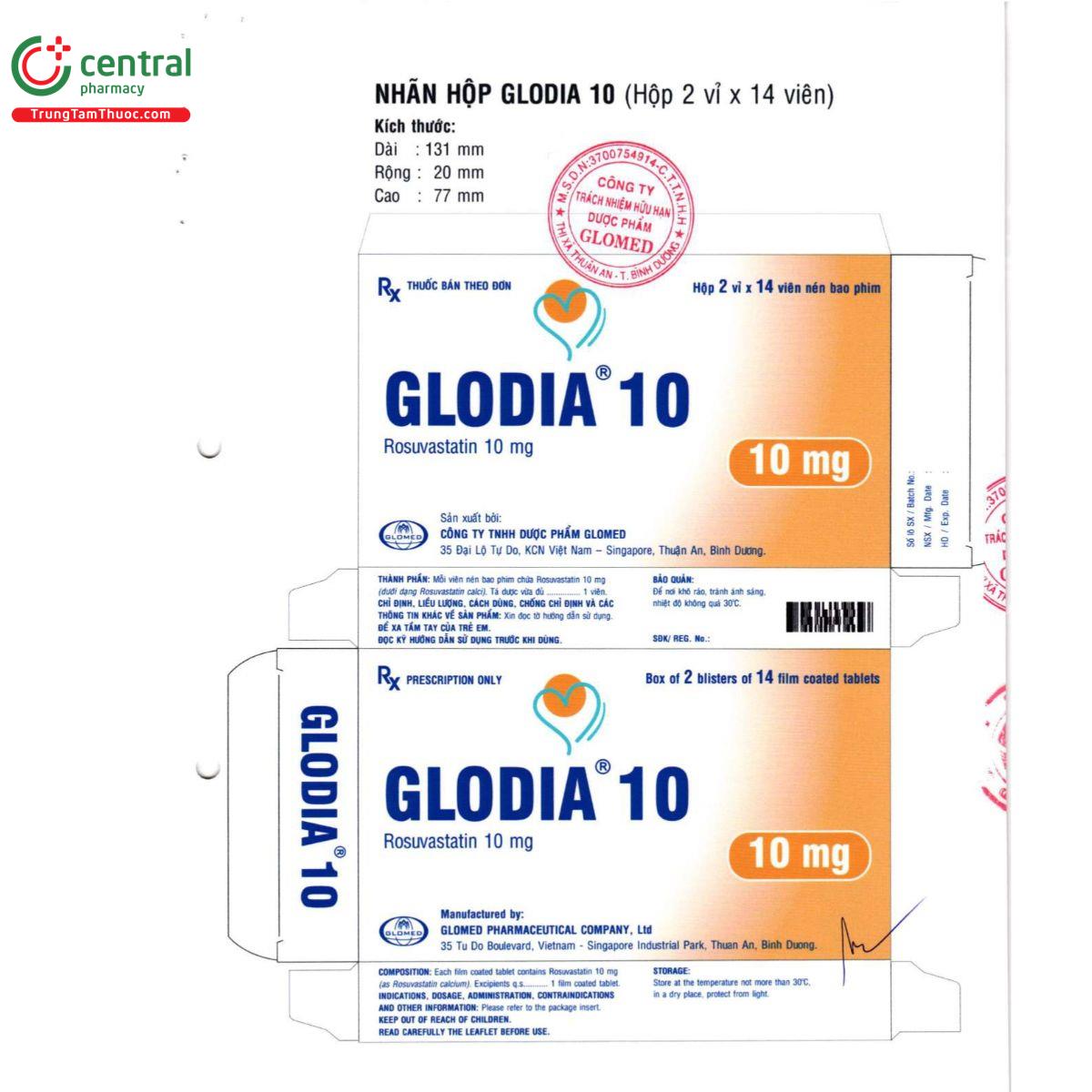 glodia 10 3 U8884