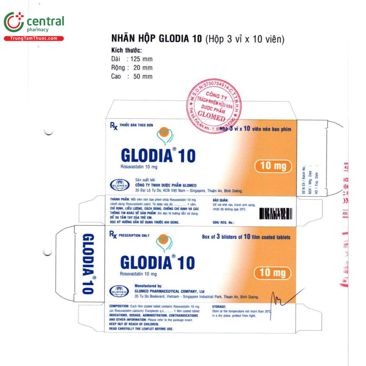glodia 10 5 I3610