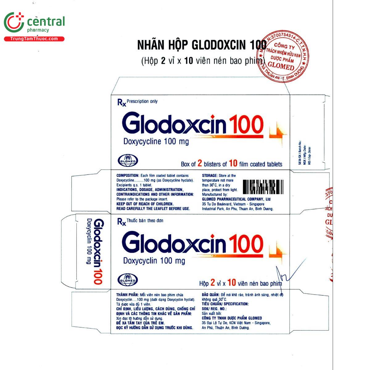 glodoxcin 100 3 G2676 glodoxcin 100 3 G2676