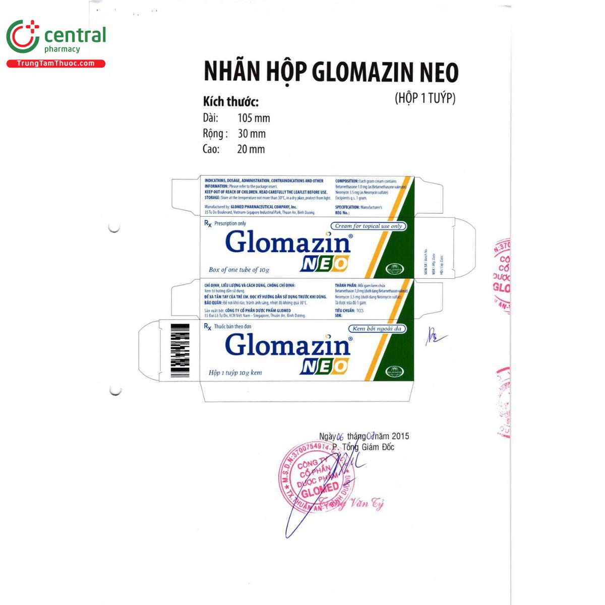 glomazin neo 2 N5332