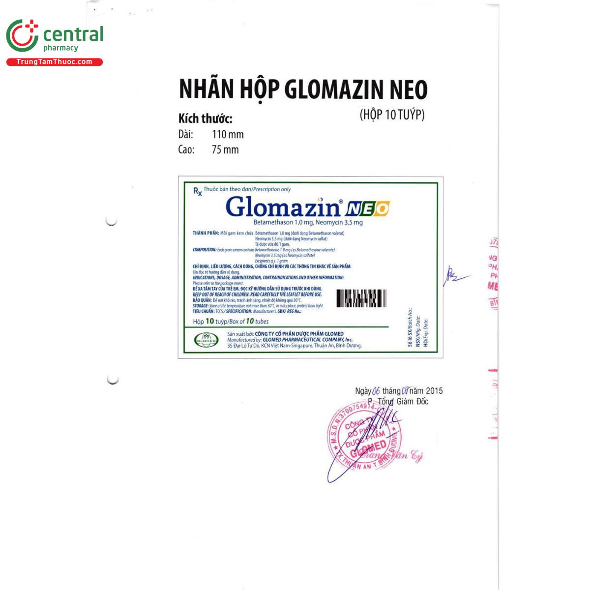 glomazin neo 4 S7080